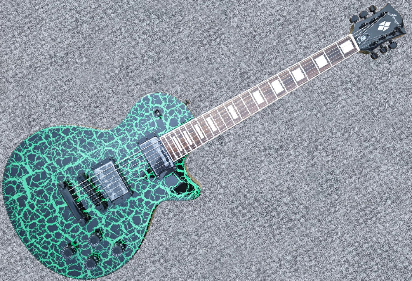 Promotion!NEW Firefly FFSP ELECTRIC GUITARS (Green Crackle Color)