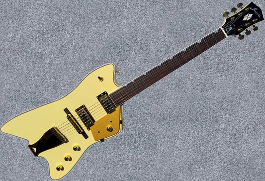 Promotion!New Firefly Solstice Electric Guitar (Yellow Color)
