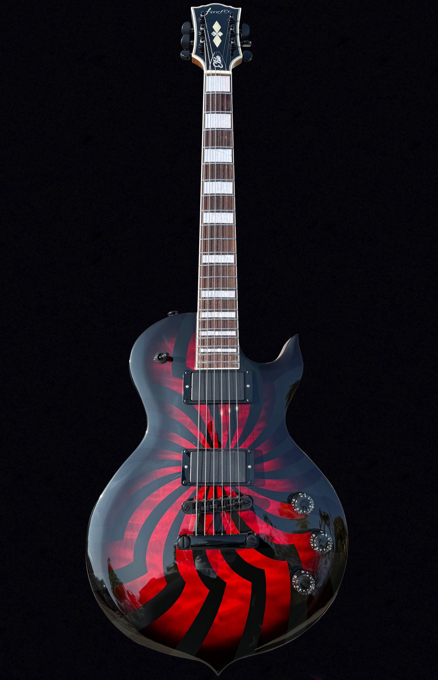 NEW Firefly FFSPS ELECTRIC GUITARS  (Red Woden god Color )