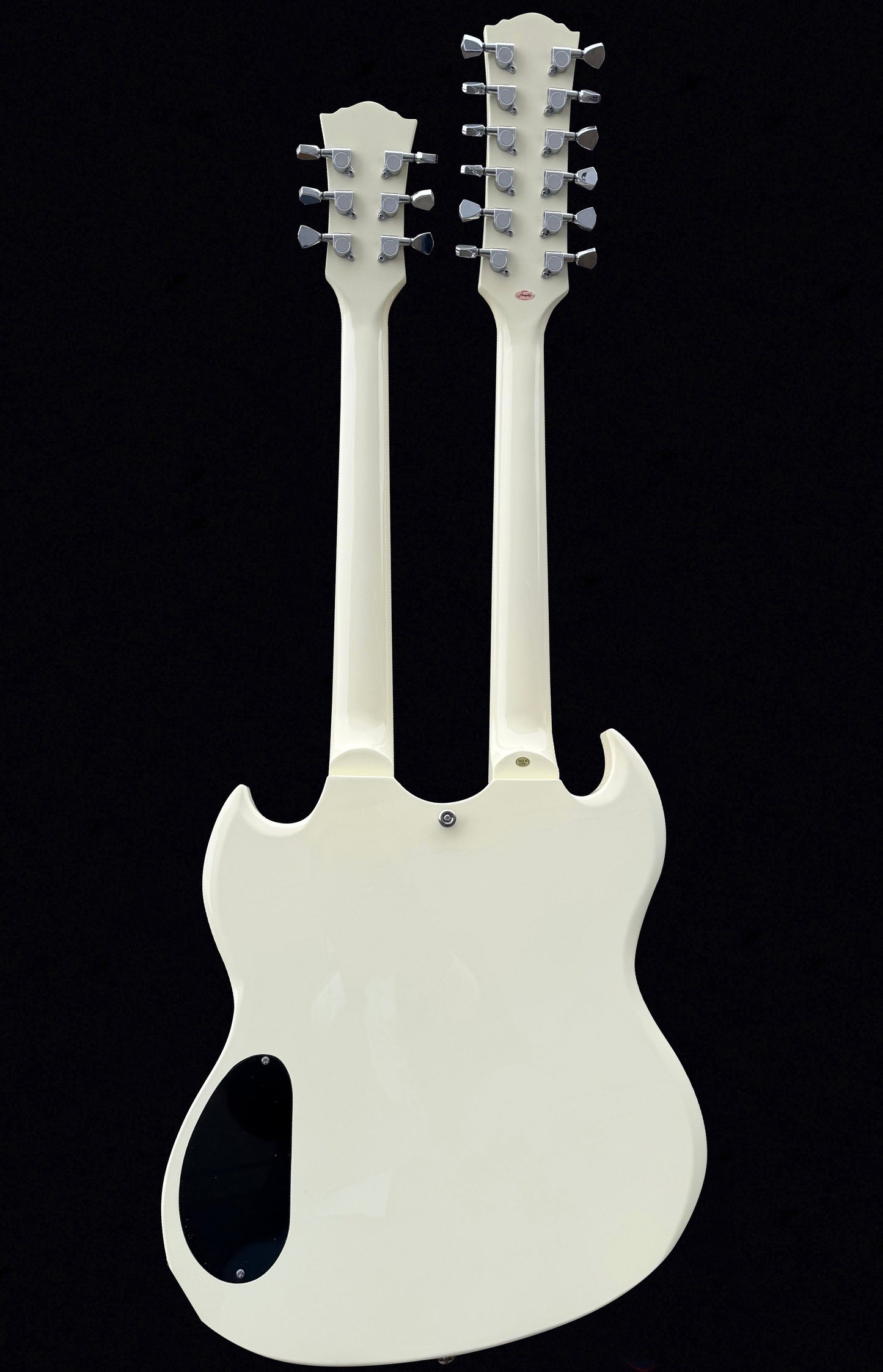 Firefly Double Necks 12 Strings +6 Strings FFLGS Electric Guitar With Hardcase (OffWhite Color)