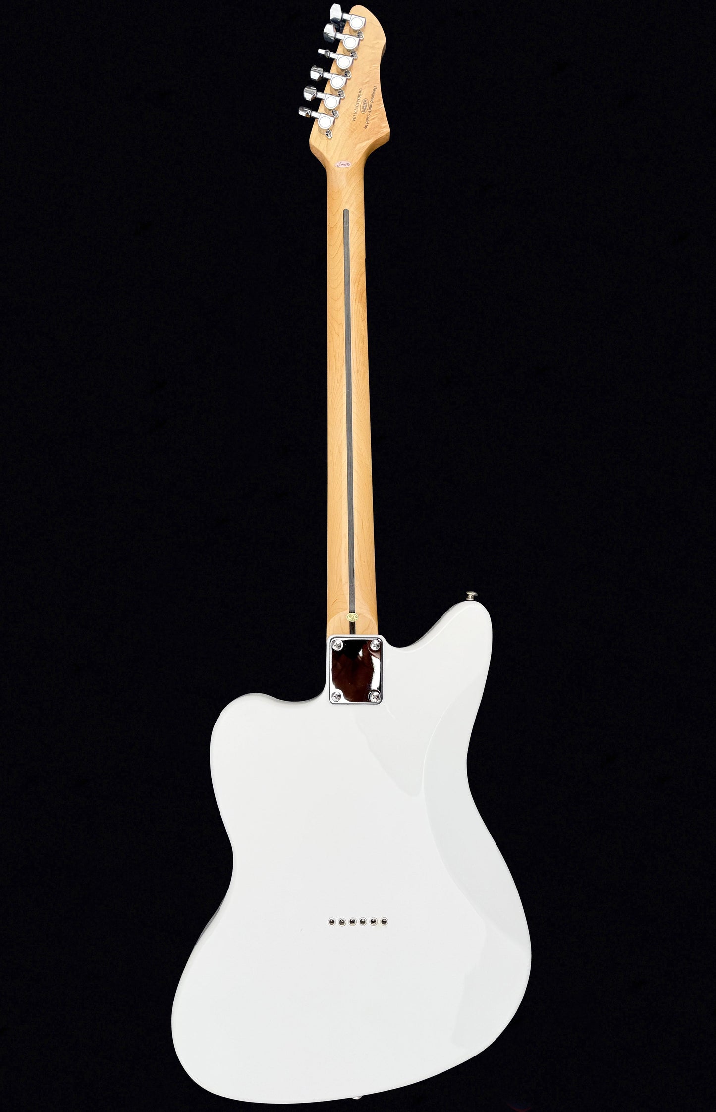 New Firefly FFJA VI 24 Frets Baritone Electric Guitar (White Color )