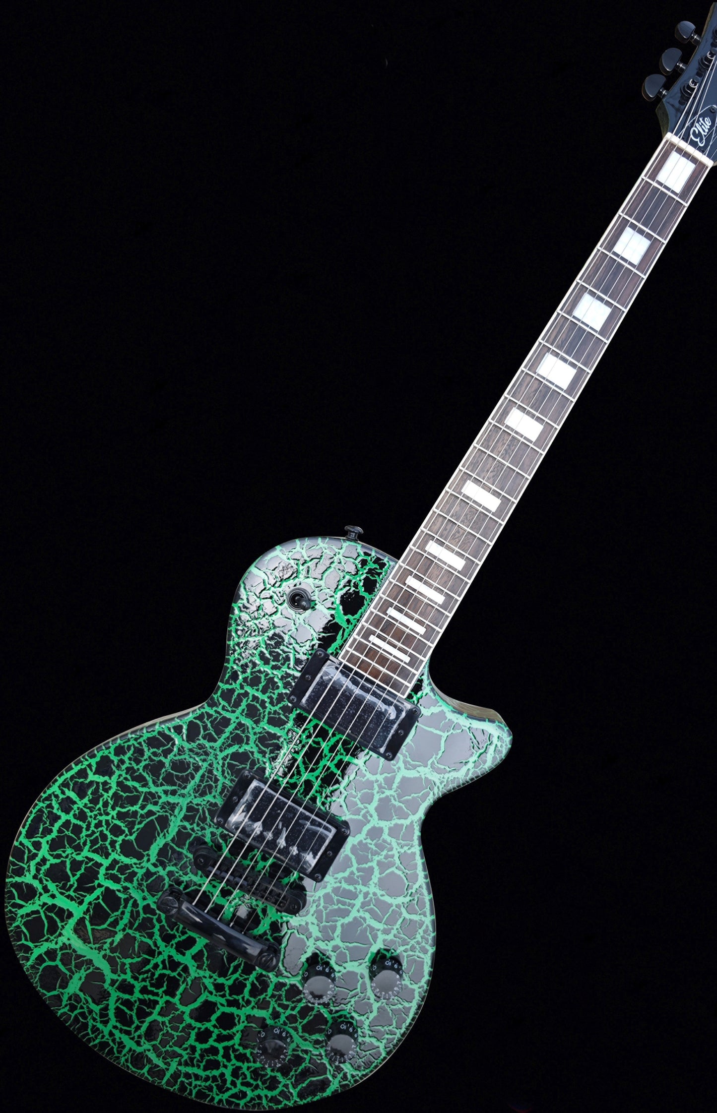 Promotion!NEW Firefly FFSP ELECTRIC GUITARS (Green Crackle Color)