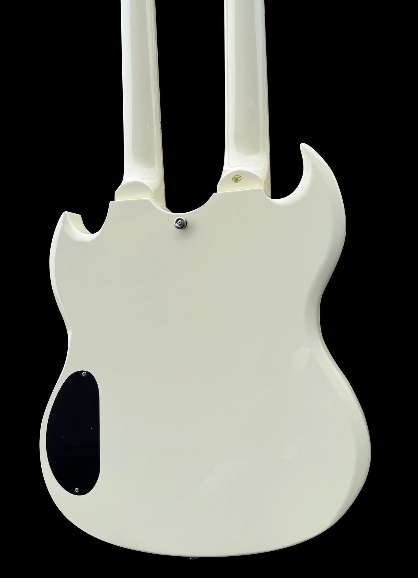Firefly Double Necks 12 Strings +6 Strings FFLGS Electric Guitar With Hardcase (OffWhite Color)
